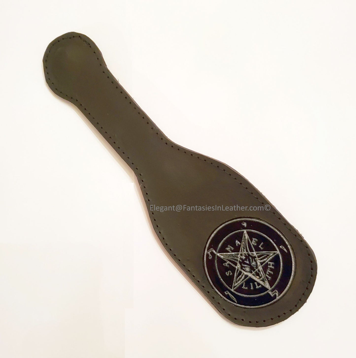 Snap Over Leather Coin Change Holder / Sap - Personalized