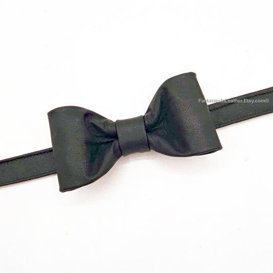 Leather Bowtie