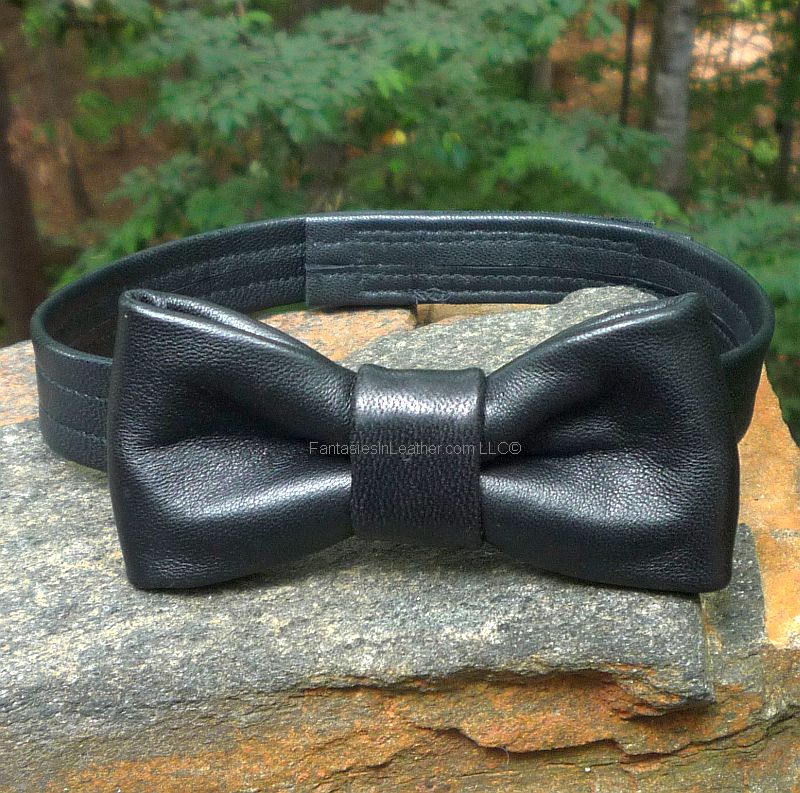Leather Bowtie