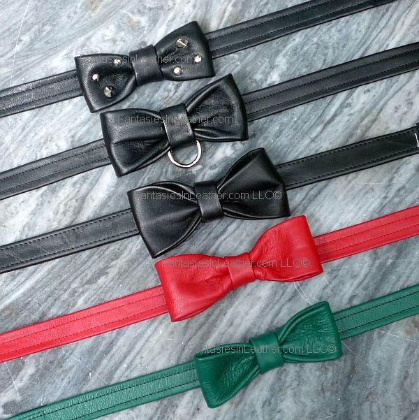 Leather Bowtie