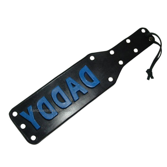 Leather Imprint Paddle - Custom Wording