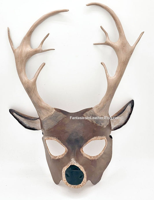 OH DEER! Leather Mask