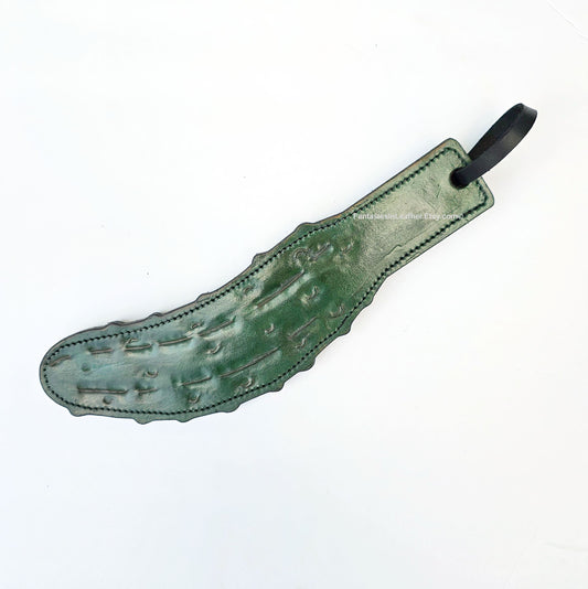 Pickle Leather Paddle Slapper