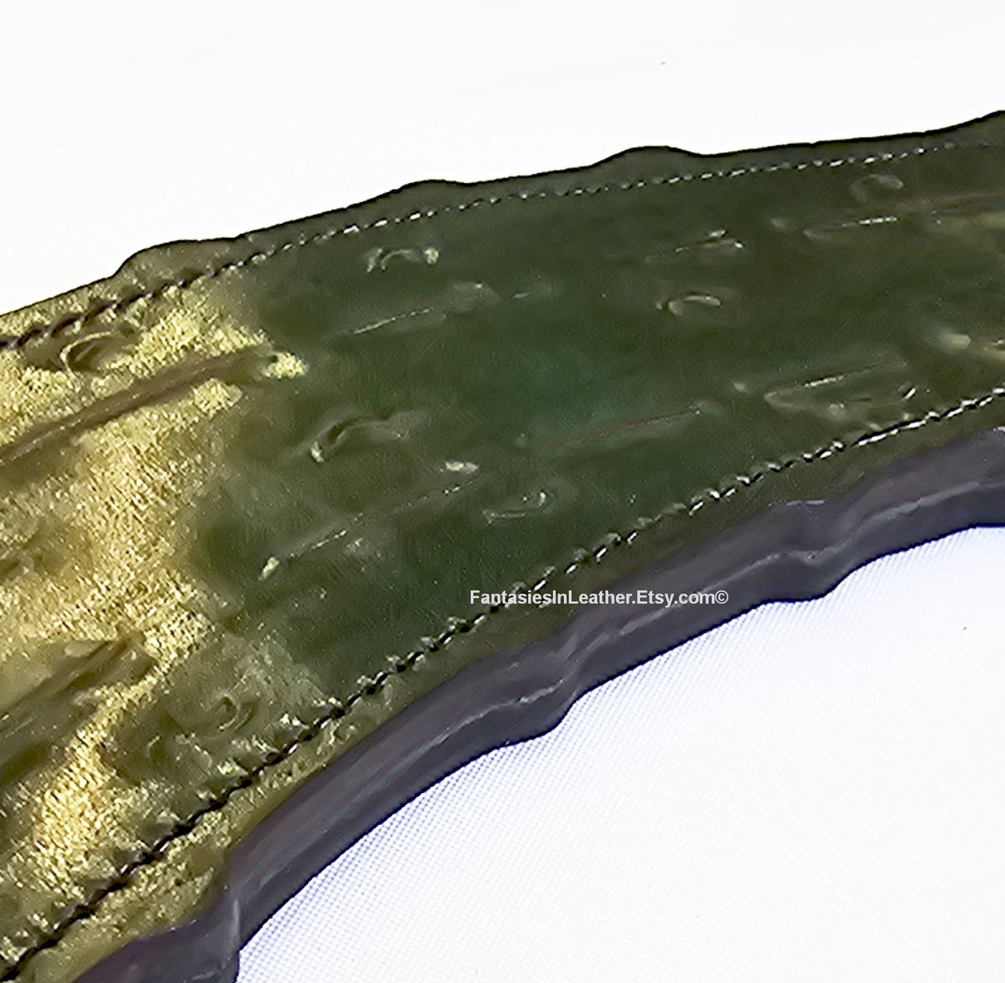 Pickle Leather Paddle Slapper