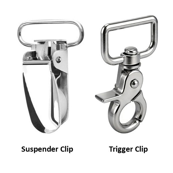 'Emblem' Leather Suspenders With Interchangable Back Panel